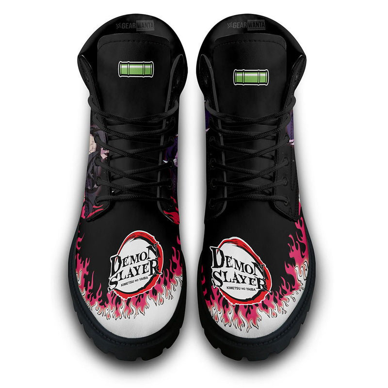 Nezuko Kamado Demon Boots Shoes Anime Custom