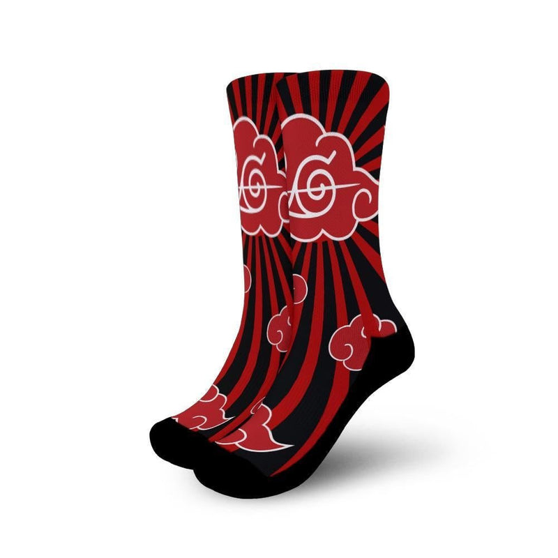 Akatsuki Village Hidden Leafs Socks Costume Symbol Socks