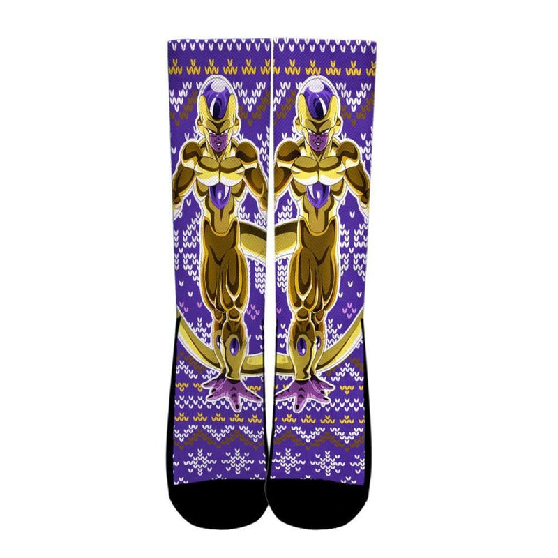 Golden Frieza Socks Ugly Gift Idea