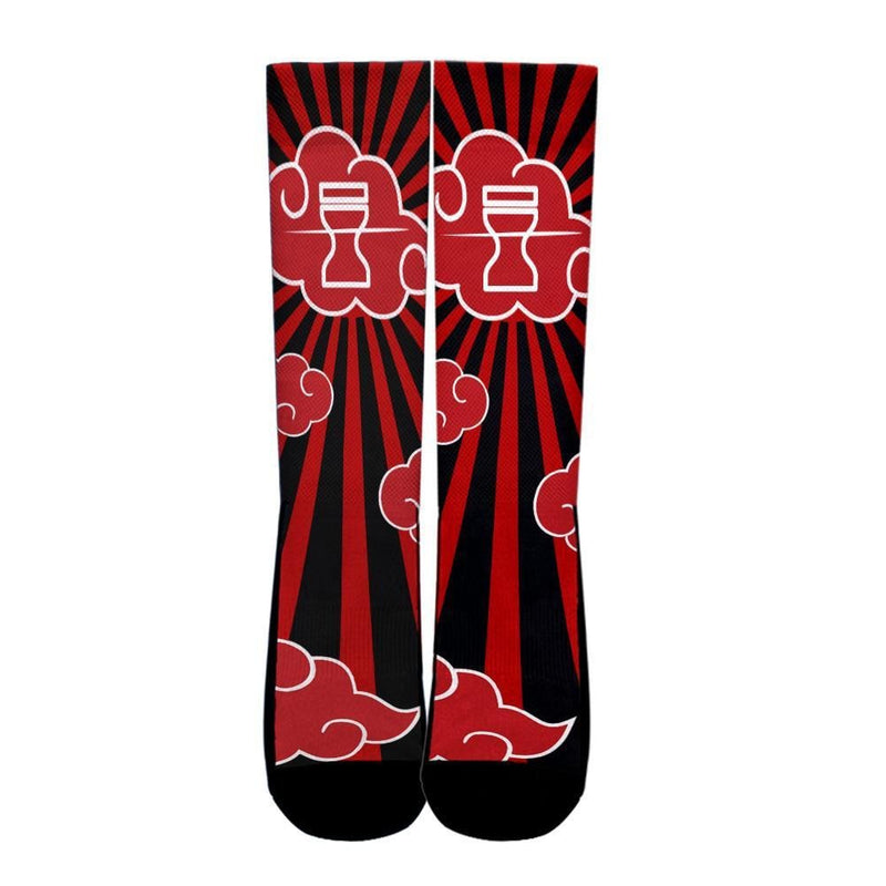 Akatsuki Village Hidden Sand Socks Costume Symbol Socks