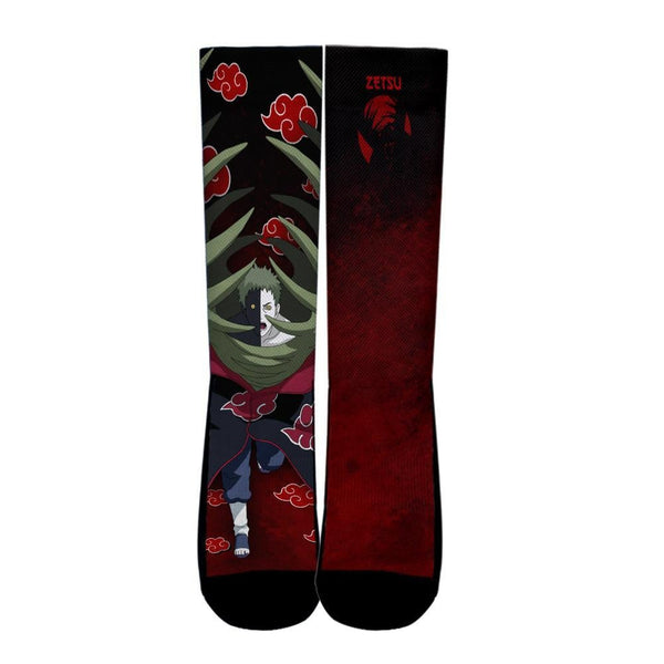 Akatsuki Zetsu Socks Costume Akatsuki Clan Member Socks