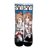 Asuna Socks Anime