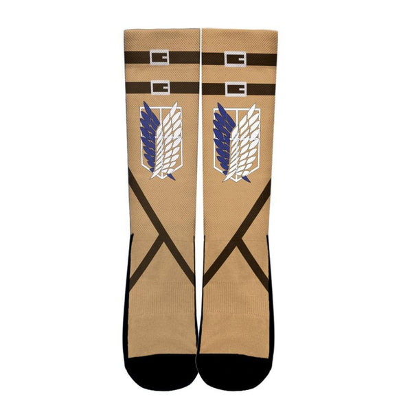 Shingeki Scout Socks Symbol Shingeki Kyojin Socks