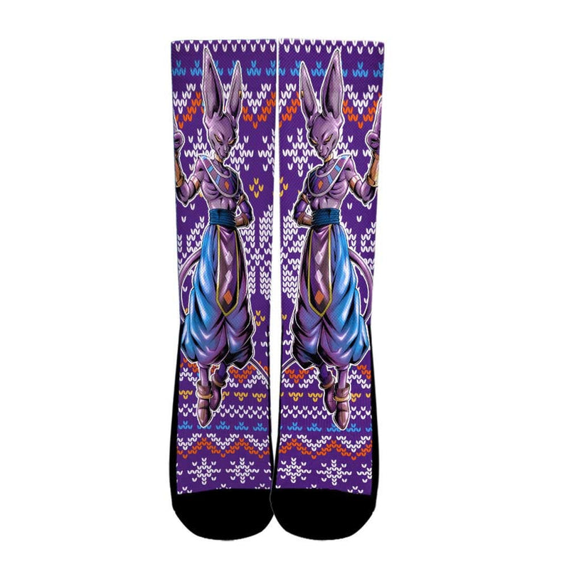 Beerus Socks Ugly Gift Idea