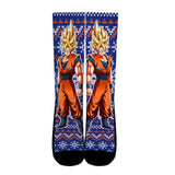 Goku Super Saiyan Socks Ugly Gift Idea