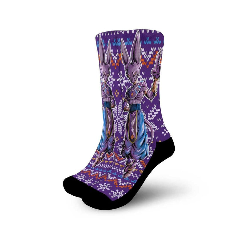 Beerus Socks Ugly Gift Idea