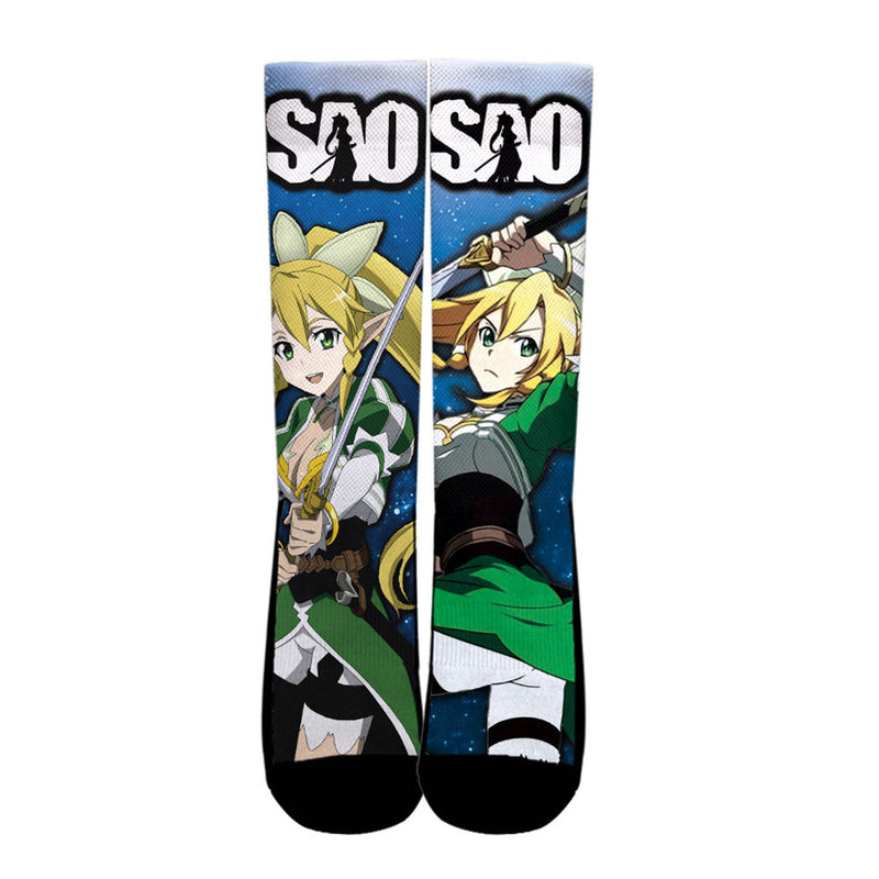 Leafa Socks Anime