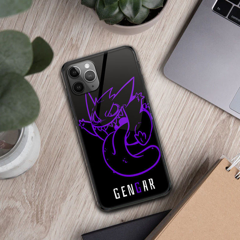 Gengar Led Phone Case Anime Light Up Phone Cases PT3105