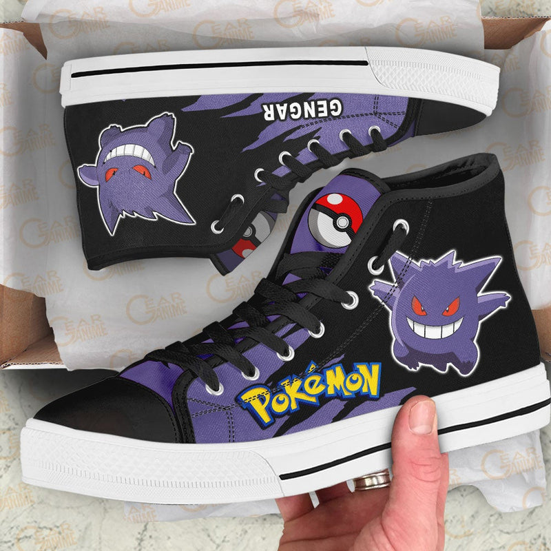 Gengar High Top Shoes