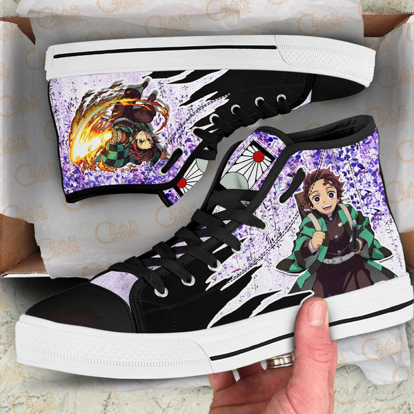 Tanjro High Top Shoes Wisteria