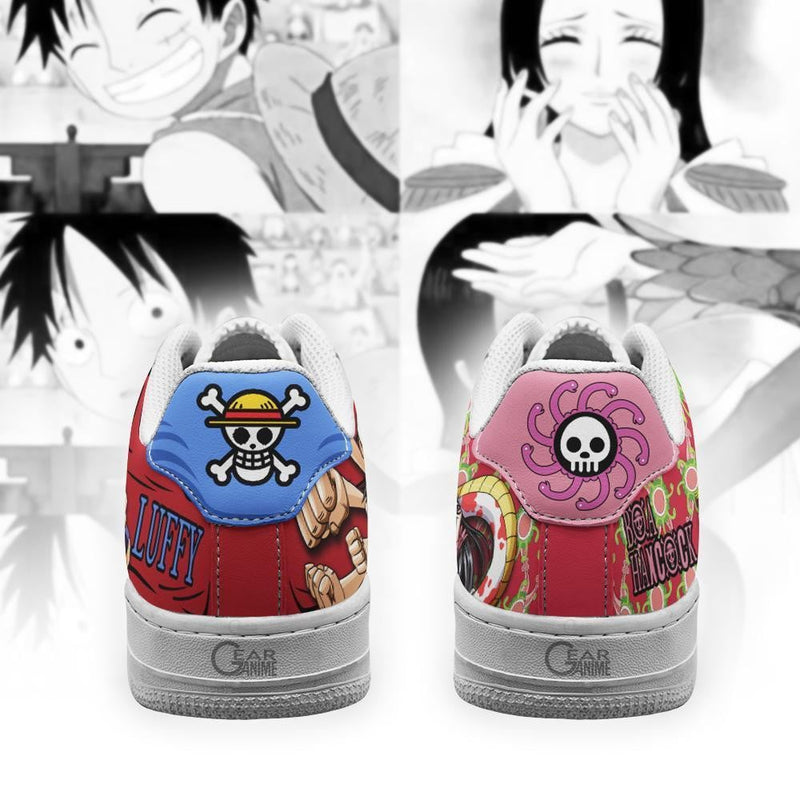 Boa Hancock And Luffy Air Sneakers MN2306