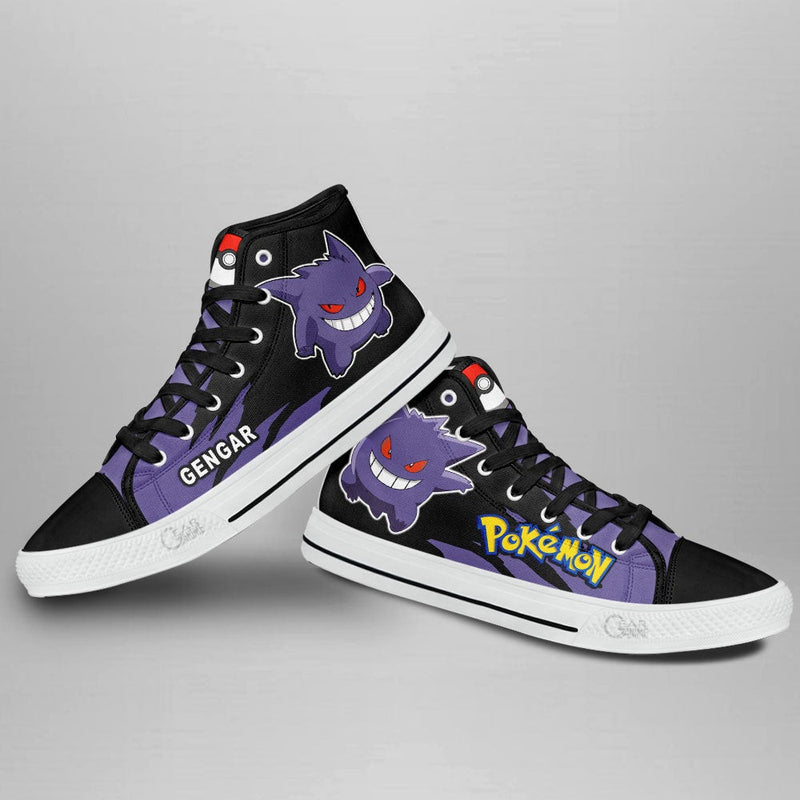 Gengar High Top Shoes