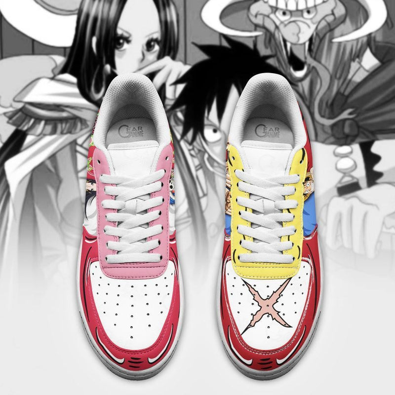 Boa Hancock And Luffy Air Sneakers MN2306