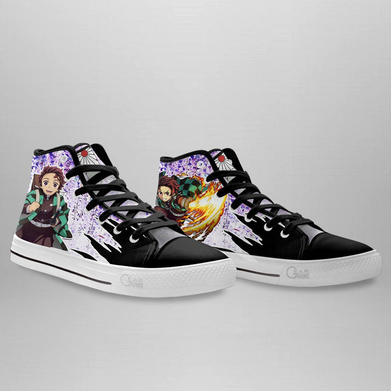 Tanjro High Top Shoes Wisteria