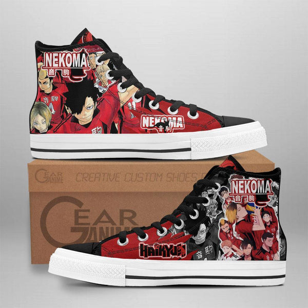 Nekoma High Top Shoes