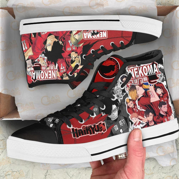 Nekoma High Top Shoes