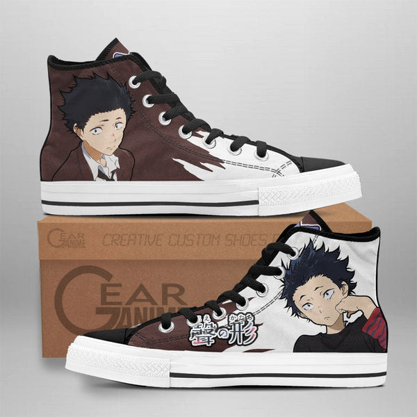 A Silent Voice Shouya Ishida High Top Shoes