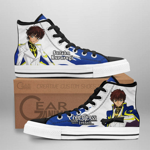 Suzaku Kururugi High Top Shoes