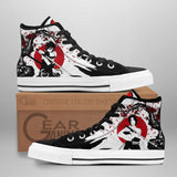 Sasuke Uchiha High Top Shoes