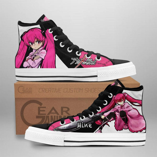 Akame ga Kill Mine High Top Shoes NTT121