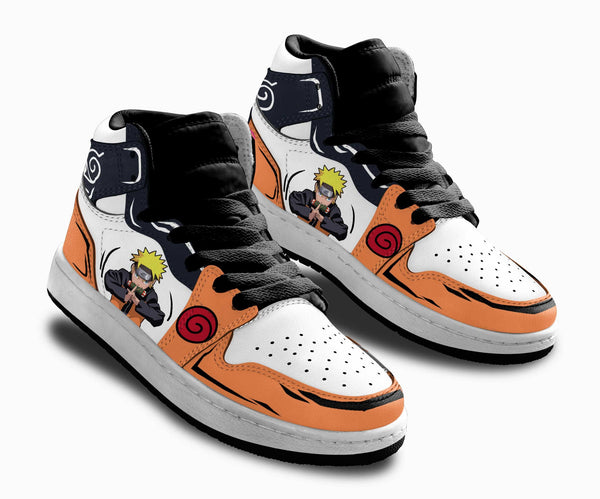 Uzumaki Kids Shoes Custom Anime Shoes