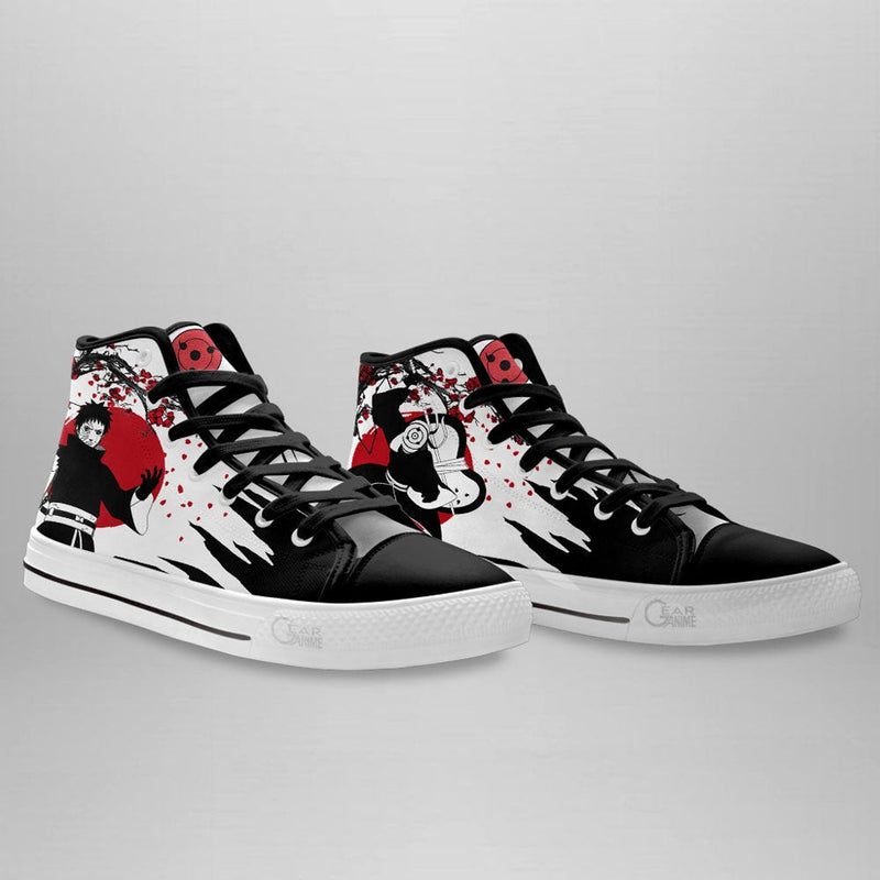 Obito Uchiha High Top Shoes