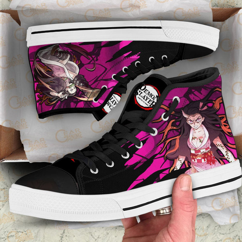 Nezuko Demon Form High Top Shoes NTT110