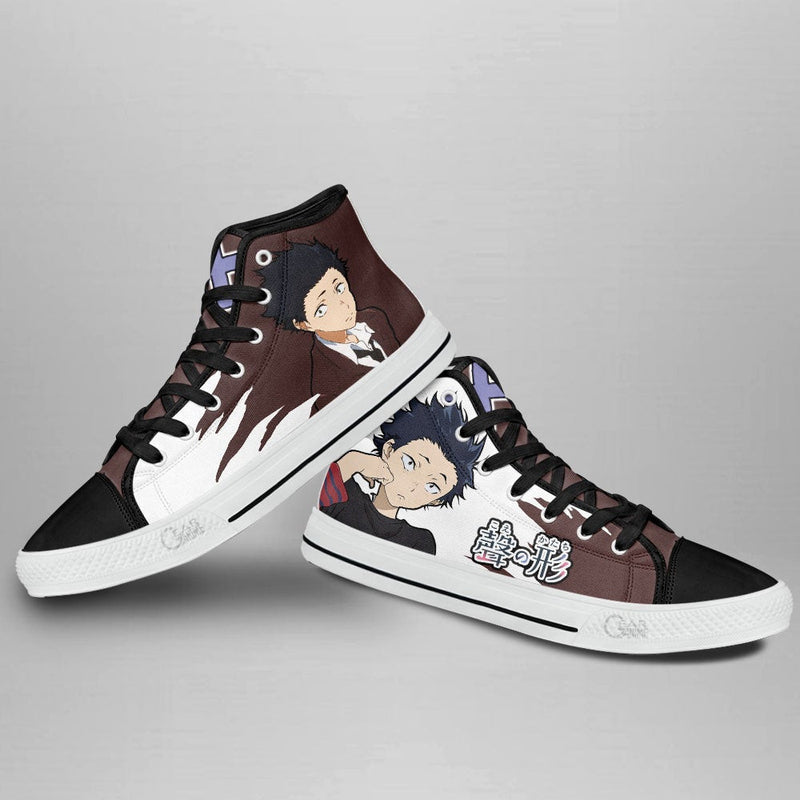 A Silent Voice Shouya Ishida High Top Shoes