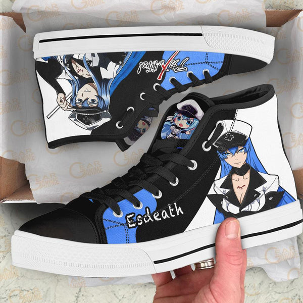 Akame ga Kill Esdeath High Top Shoes NTT121