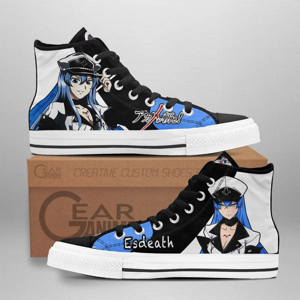 Akame ga Kill Esdeath High Top Shoes NTT121