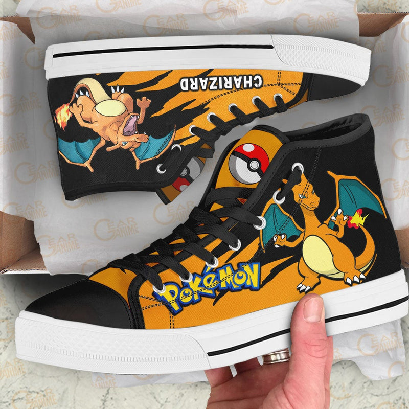 Charizard High Top Shoes