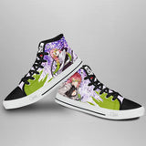 Mitsuri Kanroji High Top Shoes Wisteria