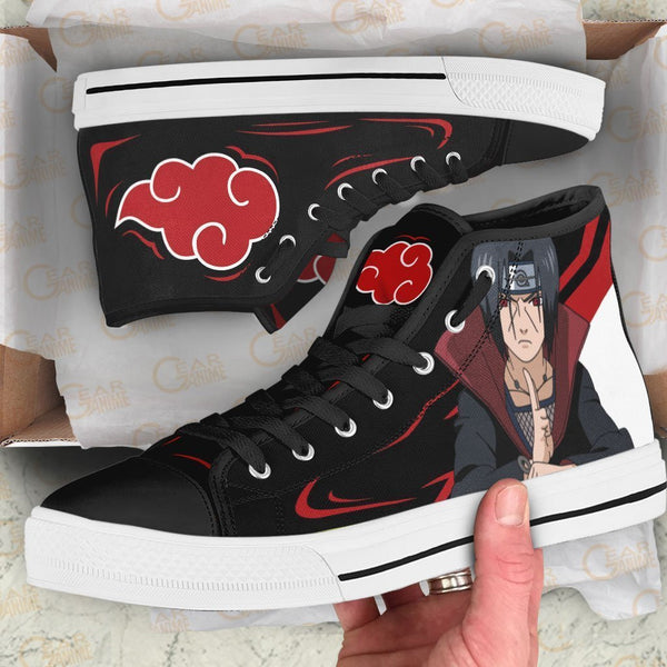 Akatsuki Itachi High Top Shoes