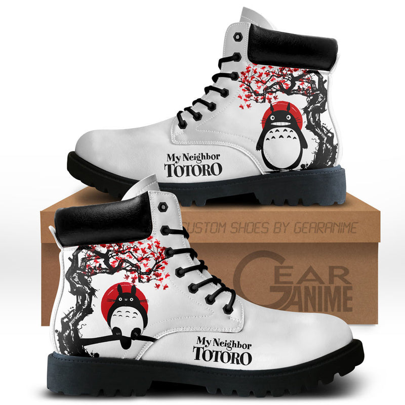 Totoro Boots Shoes Anime Custom NTT121