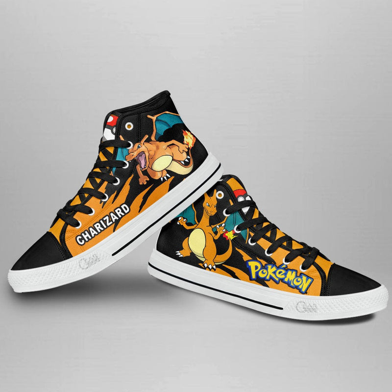 Charizard High Top Shoes