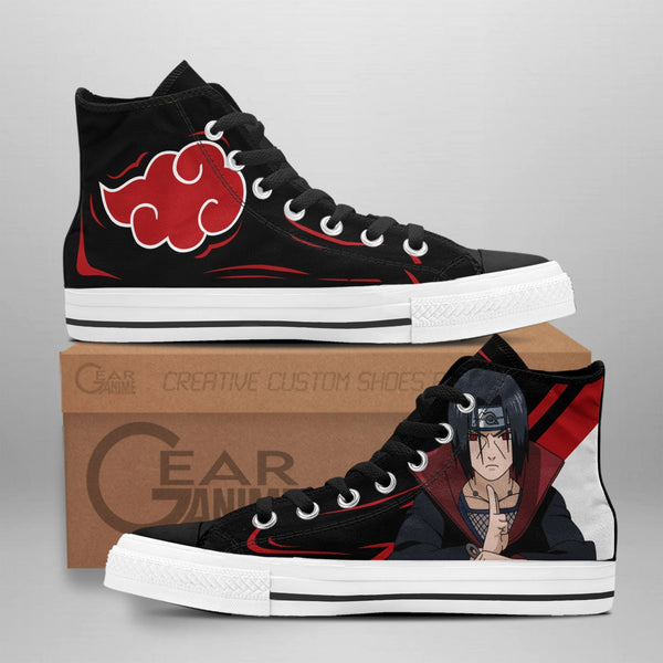 Akatsuki Itachi High Top Shoes