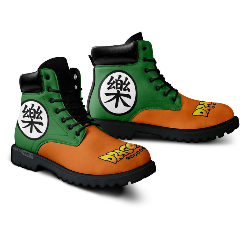 Yamcha Symbol Boots Shoes Anime Custom MV1212