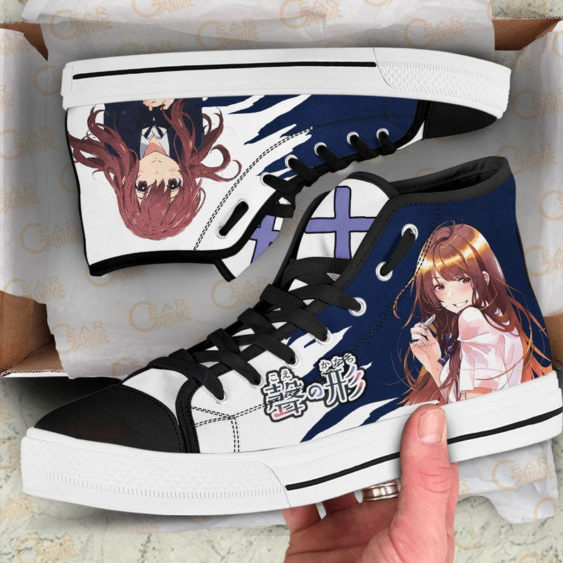 A Silent Voice Shouko Nishimiya High Top Shoes