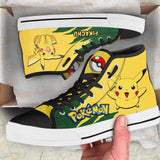 Pikachu High Top Shoes