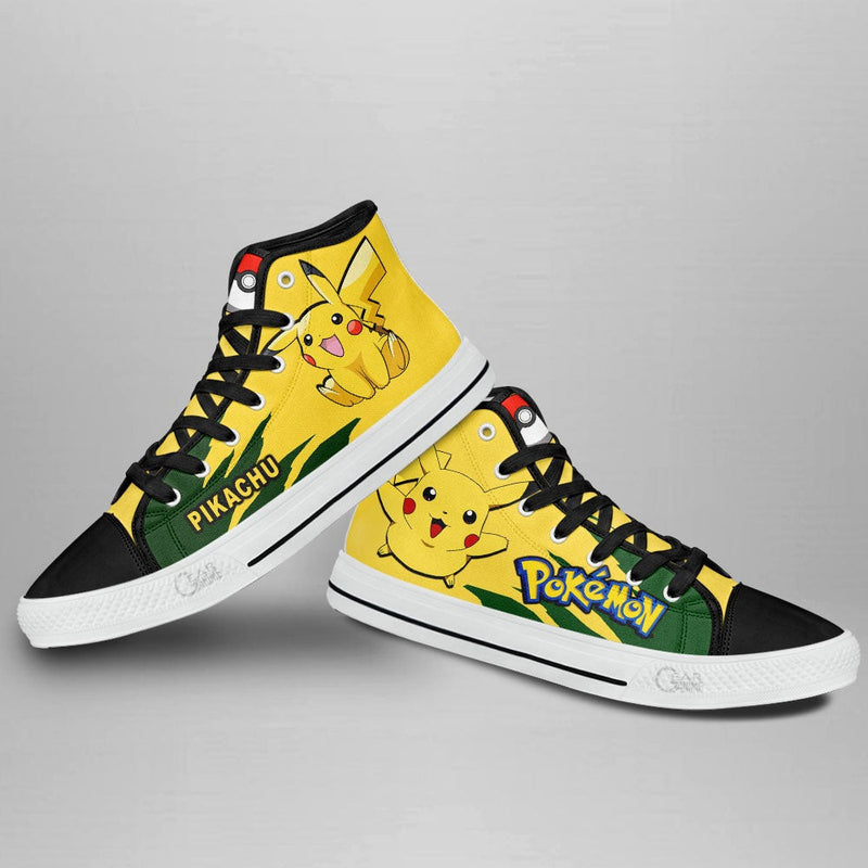 Pikachu High Top Shoes