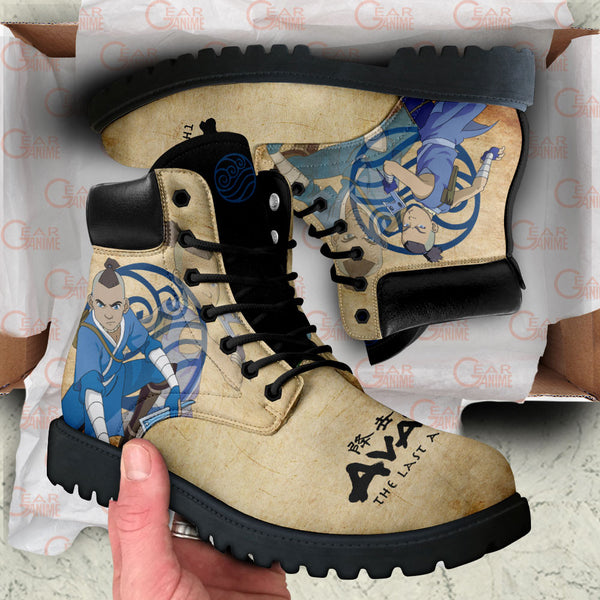 Avatar The Last Sokka Boots Shoes Anime Custom MV1312