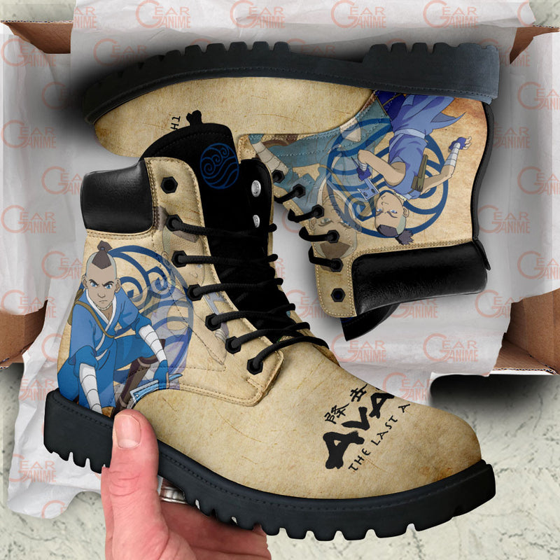 Avatar The Last Sokka Boots Shoes Anime Custom MV1312