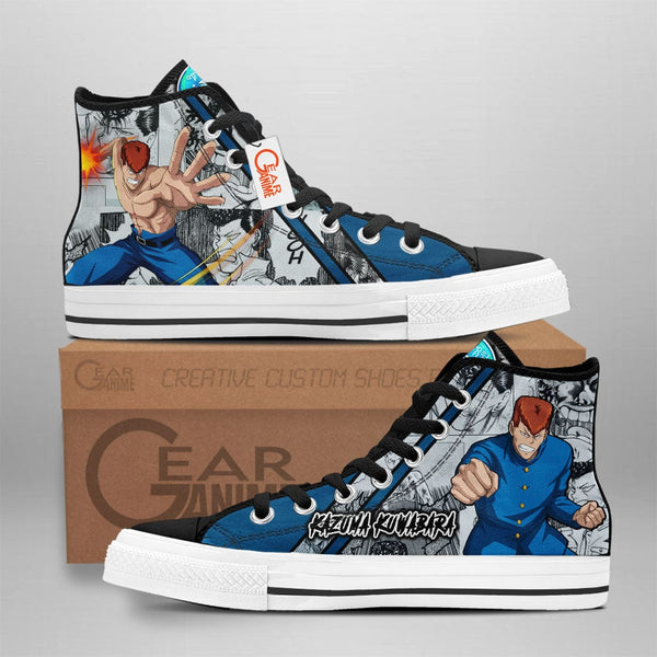 Yu Yu Hakusho Kazuma Kuwabara High Top Shoes NTT090