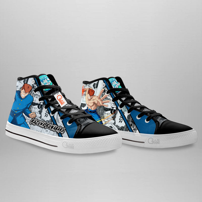 Yu Yu Hakusho Kazuma Kuwabara High Top Shoes NTT090