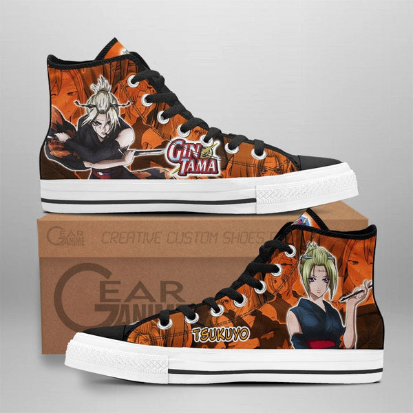 Gintama Tsukuyo High Top Shoes