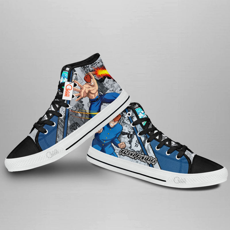 Yu Yu Hakusho Kazuma Kuwabara High Top Shoes NTT090