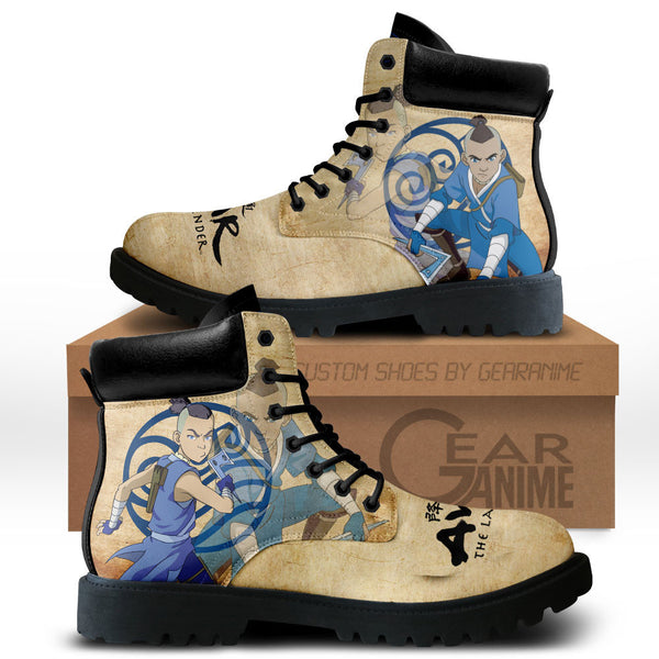 Avatar The Last Sokka Boots Shoes Anime Custom MV1312