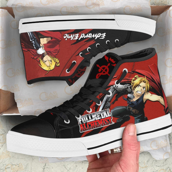 Edward Elric High Top Shoes