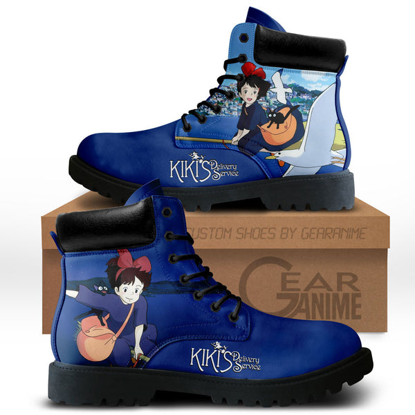 Kiki's Delivery Service Boots Shoes Anime Custom NTT121