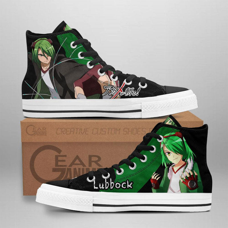 Akame ga Kill Lubbock High Top Shoes NTT121